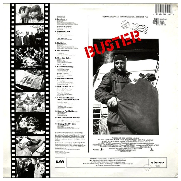 BUSTER - SOUNDTRACK / VINILO USADO 2