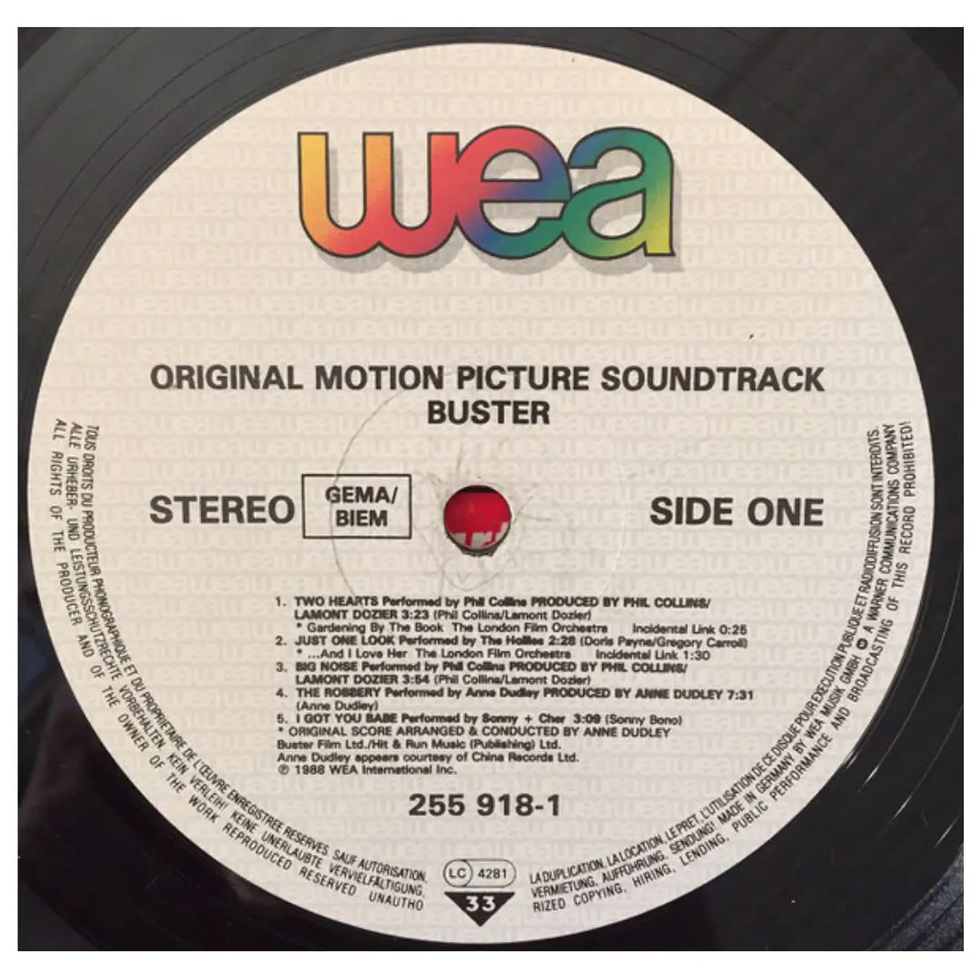 BUSTER - SOUNDTRACK / VINILO USADO 3