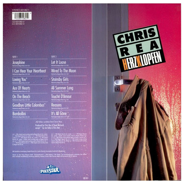 CHRIS REA - GREATEST HITS COLLECTION / VINILO USADO 2
