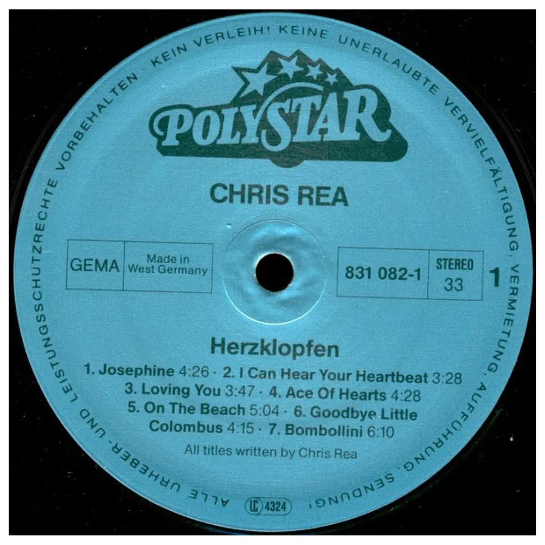 CHRIS REA - GREATEST HITS COLLECTION / VINILO USADO 3