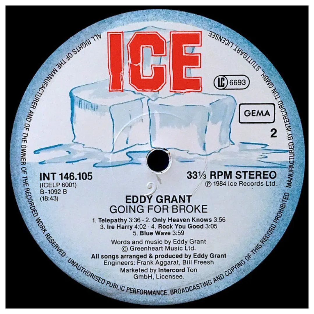 EDDY GRANT - GOING FOR BROKE / VINILO USADO 6
