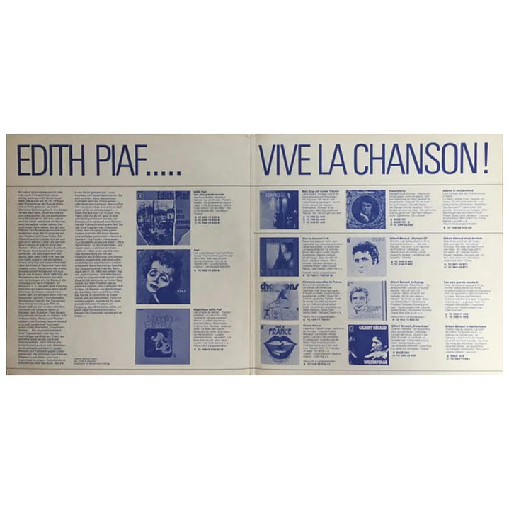 EDITH PIAF - 25 GREATEST HITS (2LP) / VINILO USADO 3
