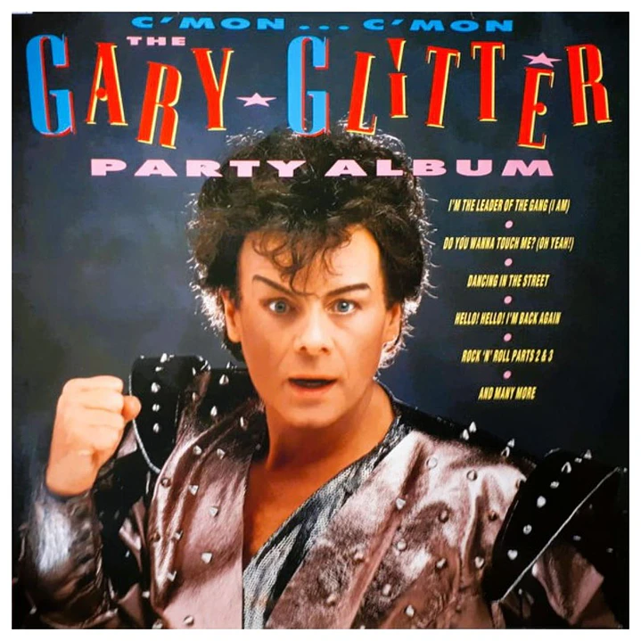 GARY GLITTER - THE PARTY ALBUM / VINILO USADO 1