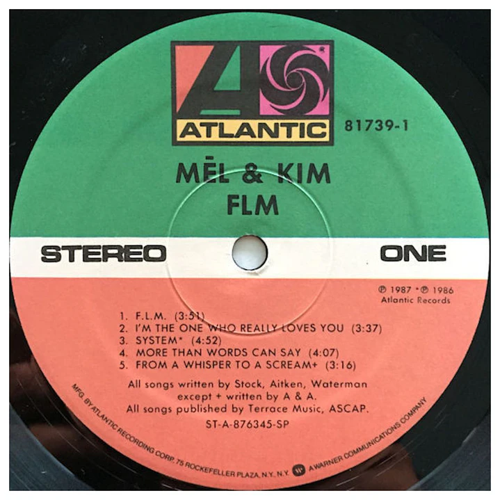 MEL & KIM - FLM / VINILO USADO 3