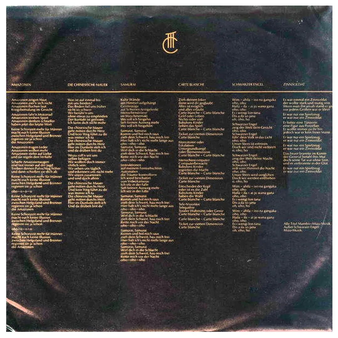 MICHAEL CRETU - DIE CHINESISCHE MAUER / VINILO USADO 3