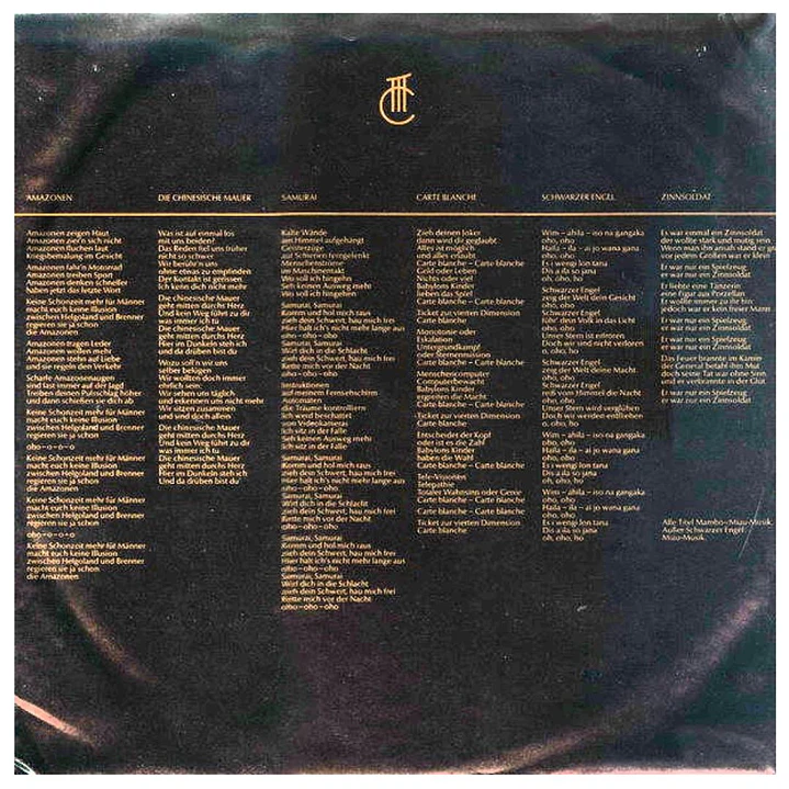 MICHAEL CRETU - DIE CHINESISCHE MAUER / VINILO USADO 3