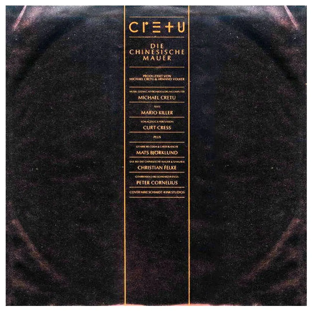 MICHAEL CRETU - DIE CHINESISCHE MAUER / VINILO USADO 4