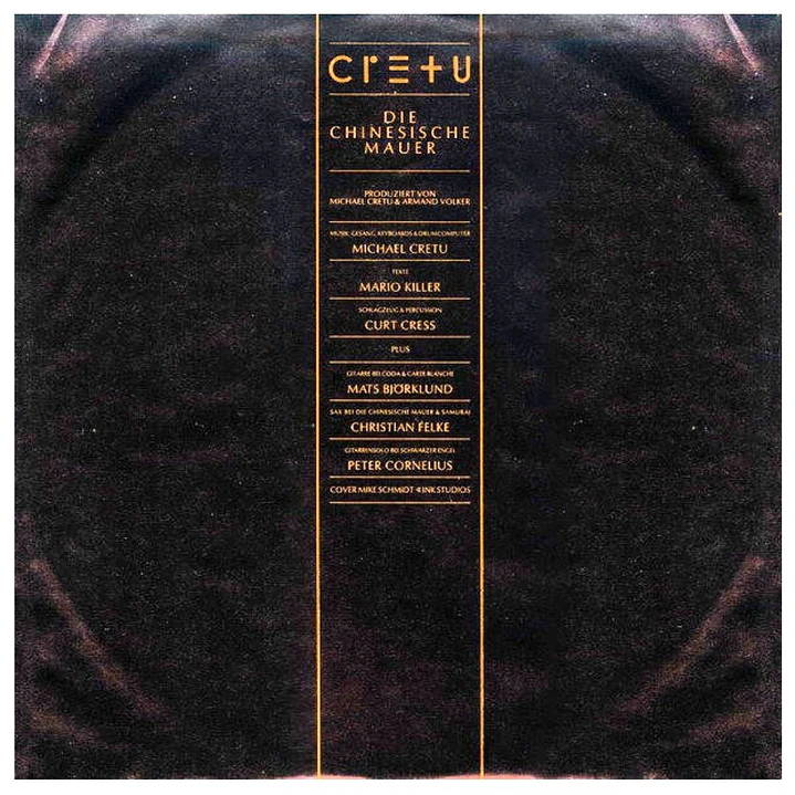 MICHAEL CRETU - DIE CHINESISCHE MAUER / VINILO USADO 4