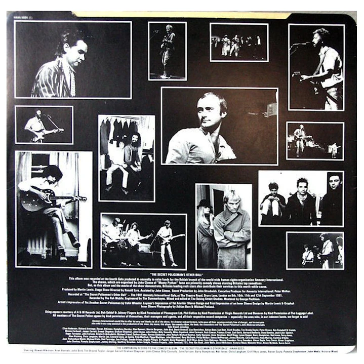 THE SECRET POLICEMAN'S OTHER BALL - THE MUSIC: VARIOUS / VINILO 4