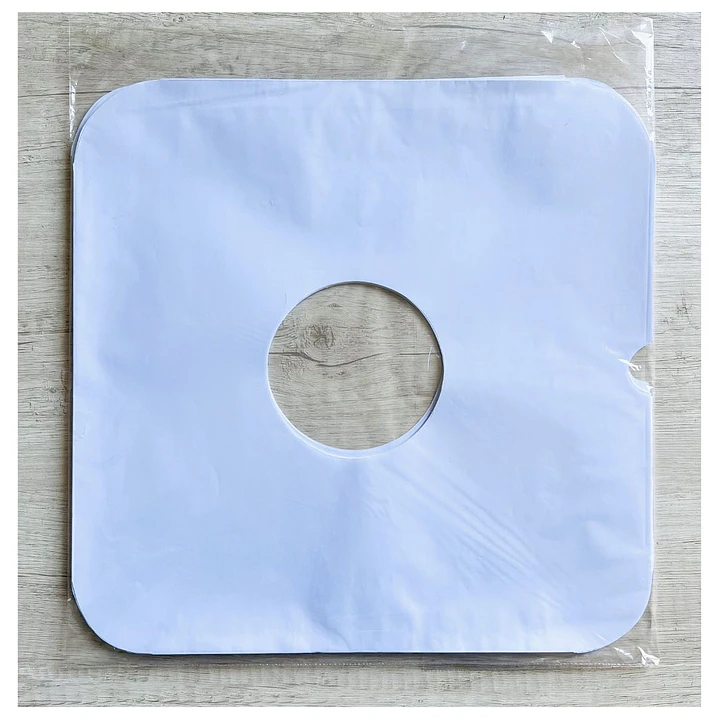 FUNDAS INTERIORES DE PAPEL PARA VINILOS LP Y 12