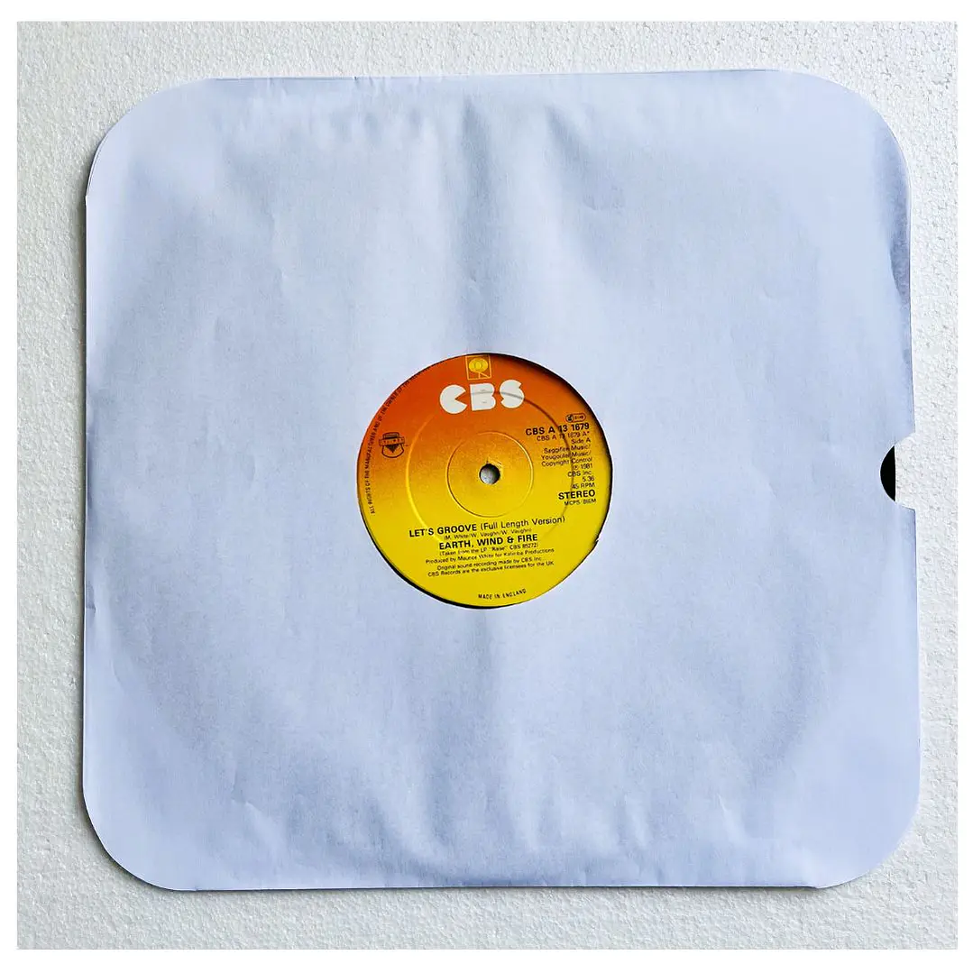 FUNDAS INTERIORES DE PAPEL PARA VINILOS LP Y 12