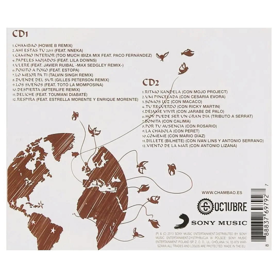 CHAMBAO - 10 AÑOS AROUND THE WORLD (2CD) / CD 2