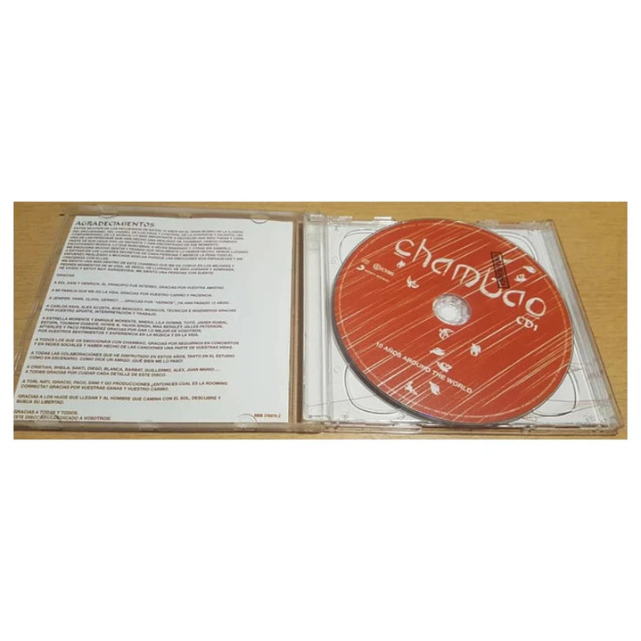 CHAMBAO - 10 AÑOS AROUND THE WORLD (2CD) / CD 3