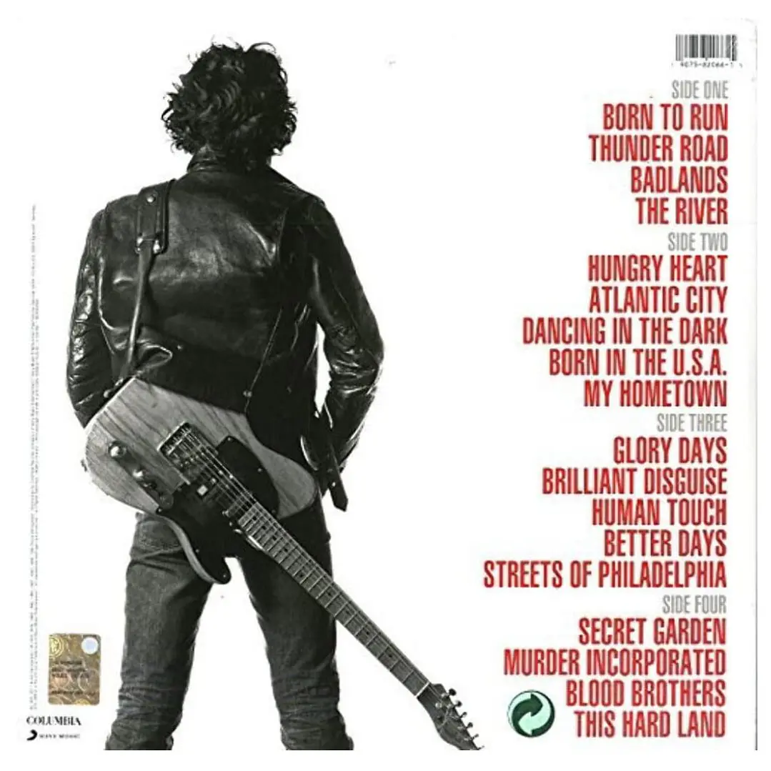 BRUCE SPRINGSTEEN - GREATEST HITS (2LP) / VINILO 2