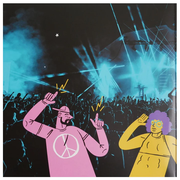 GROOVE ARMADA - GA25 (BLUE & YELLOW VINYL) (2LP) / VINILO 7