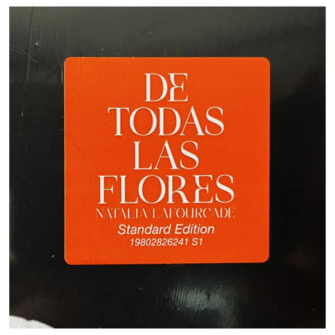 NATALIA LAFOURCADE - DE TODAS LAS FLORES (2LP) / VINILO 6