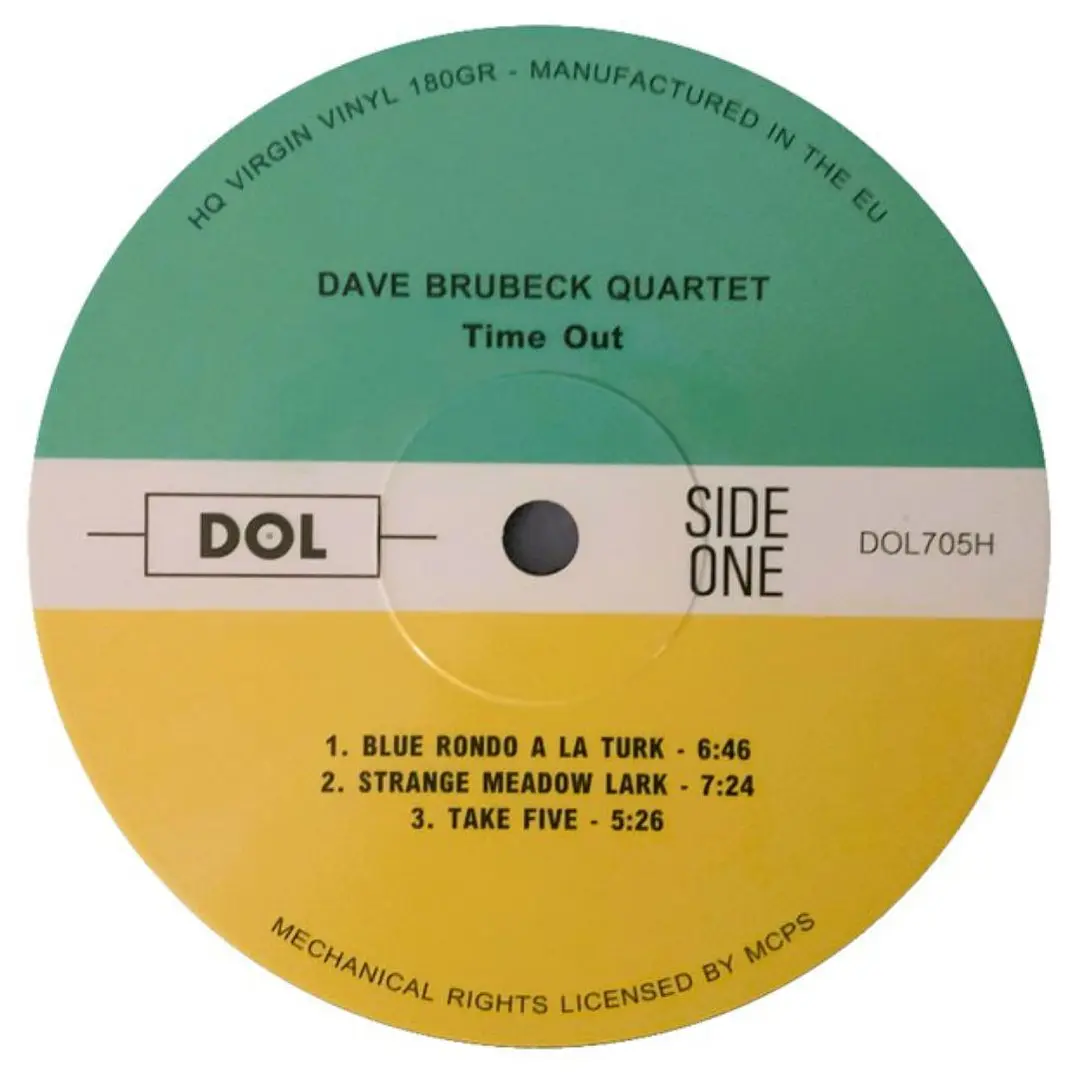 DAVE BRUBECK QUARTET - TIME OUT / VINILO 4
