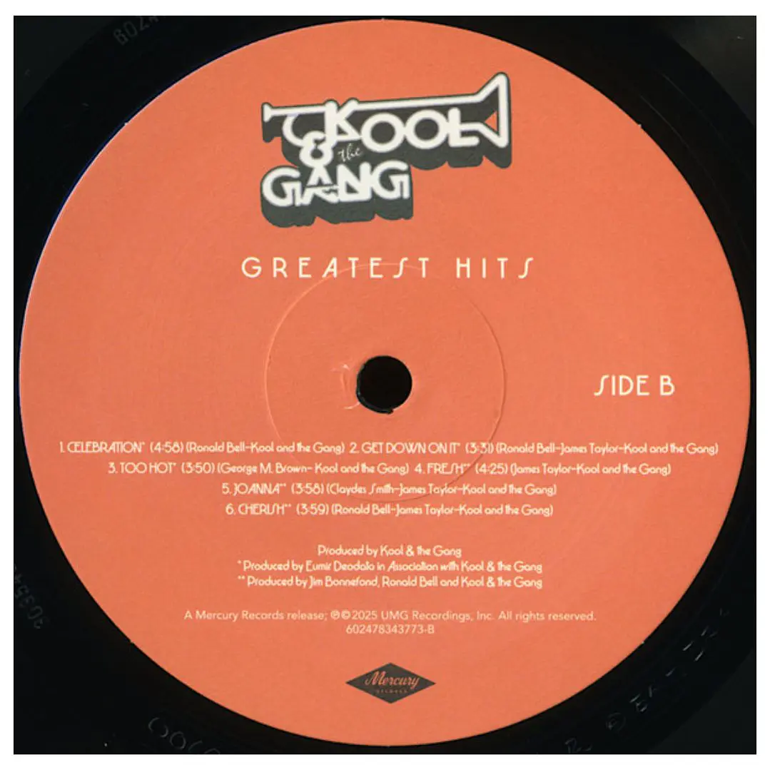 KOOL & THE GANG - GREATEST HITS / VINILO 6