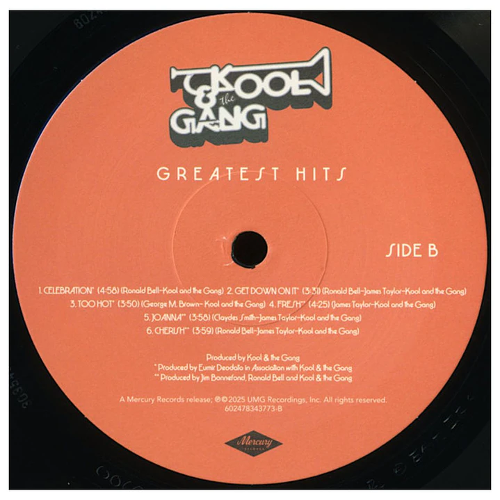 KOOL & THE GANG - GREATEST HITS / VINILO 6