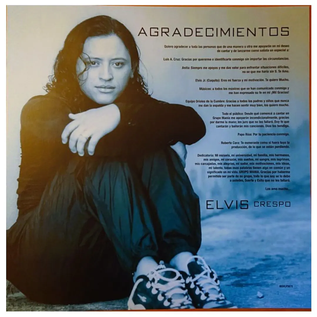 ELVIS CRESPO - SUAVEMENTE / VINILO 5
