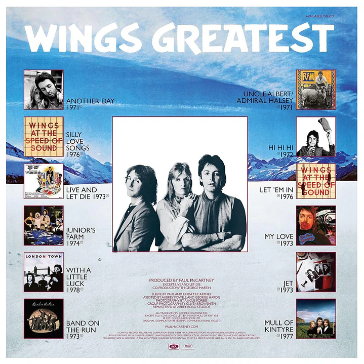 PAUL MCCARTNEY & WINGS - GREATEST / VINILO 2
