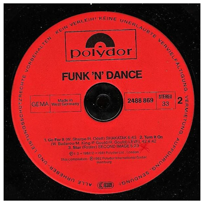 FUNK 'N' DANCE - VARIOUS / VINILO USADO 4