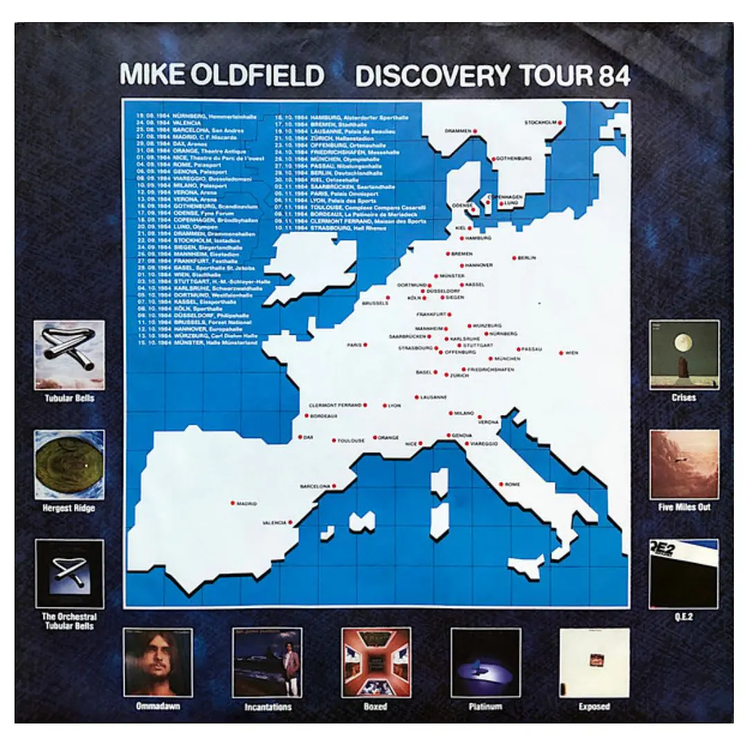 MIKE OLDFIELD - DISCOVERY / VINILO USADO 4