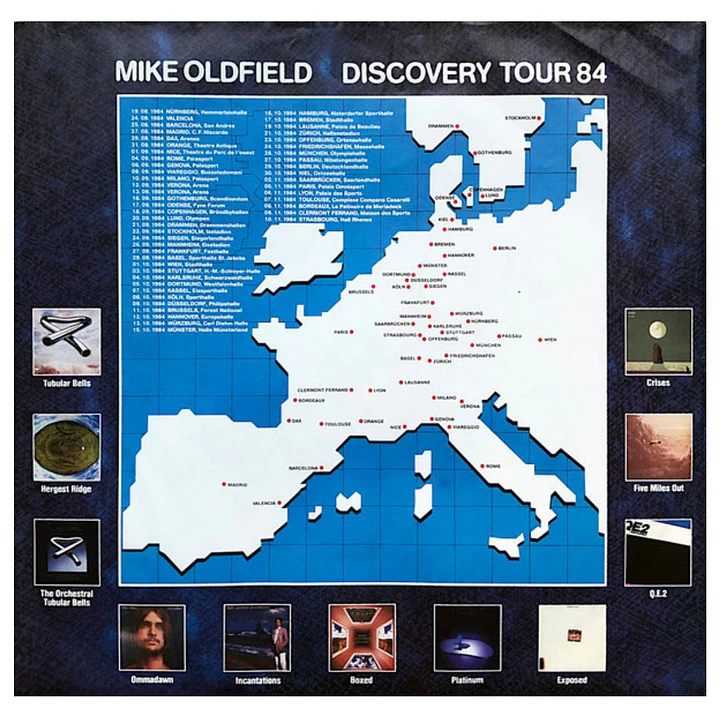 MIKE OLDFIELD - DISCOVERY / VINILO USADO 4