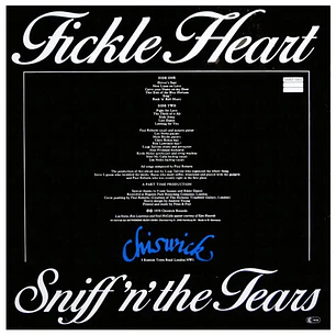 SNIFF 'N' THE TEARS - FICKLE HEART / VINILO USADO