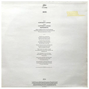 GEORGE MICHAEL - A DIFFERENT CORNER / 12