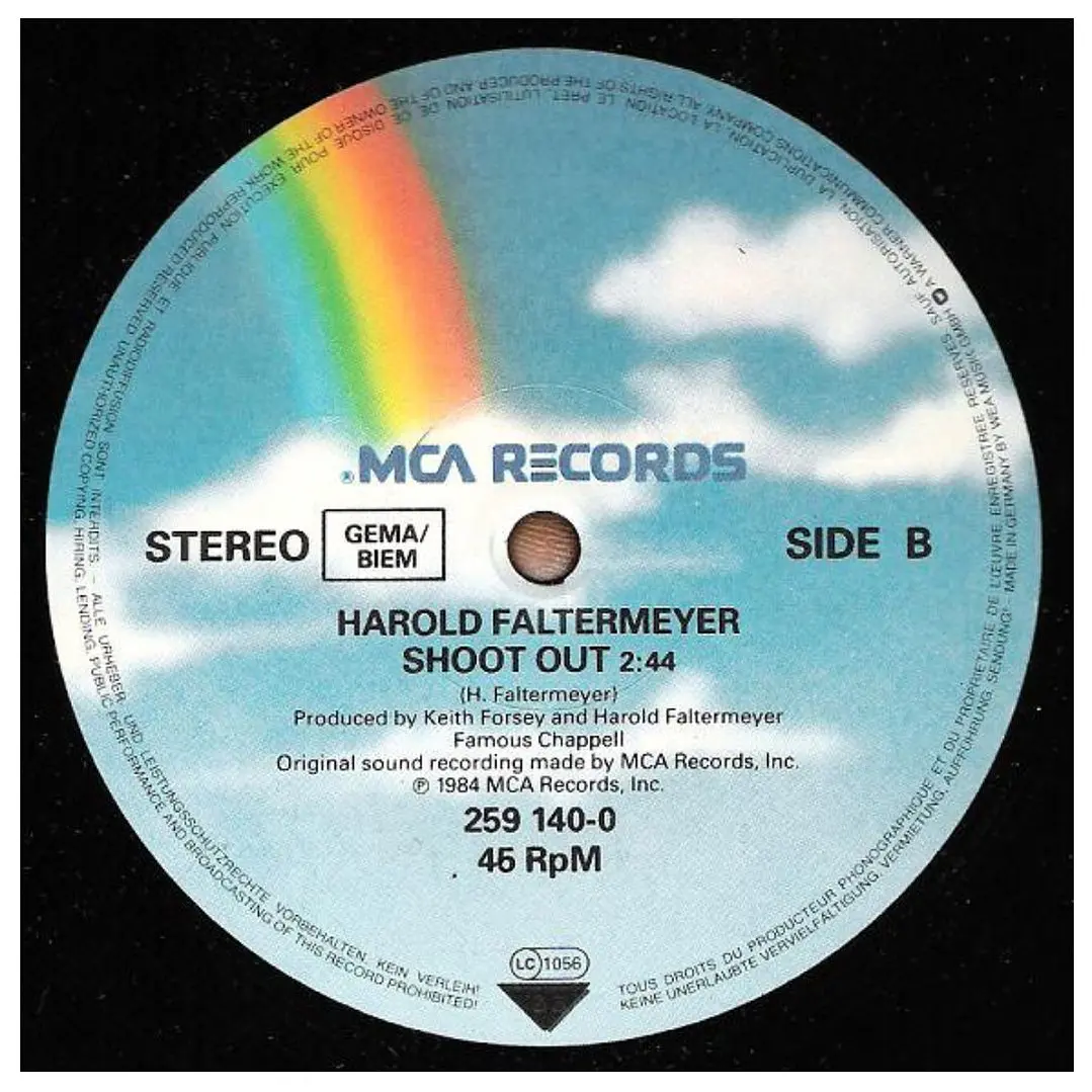 HAROLD FALTERMEYER - AXEL F / 12