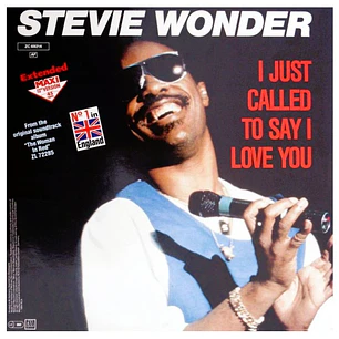 STEVIE WONDER - I JUST CALLED TO SAY I LOVE YOU / 12