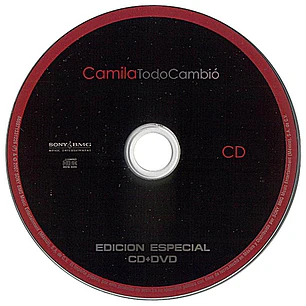 CAMILA - TODO CAMBIO (ED. ESPECIAL CD+DVD) / CD USADO