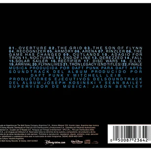 DAFT PUNK - TRON EL LEGADO SOUNDTRACK / CD USADO