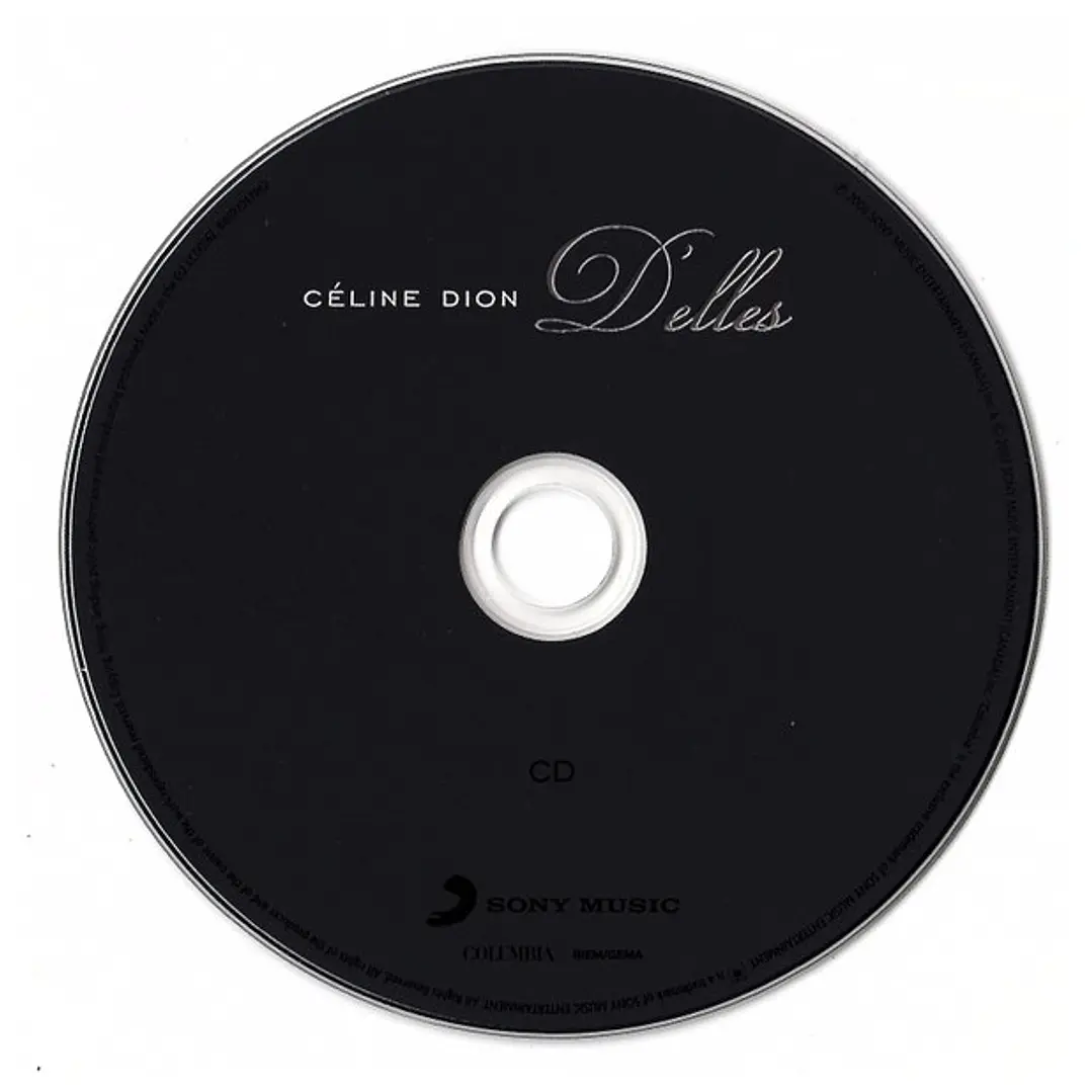 CELINE DION - D'ELLES / CD USADO 3