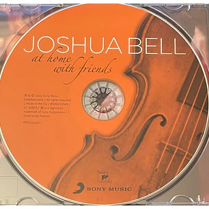 JOSHUA BELL - AT HOME WITH FREINDS / CD USADO
