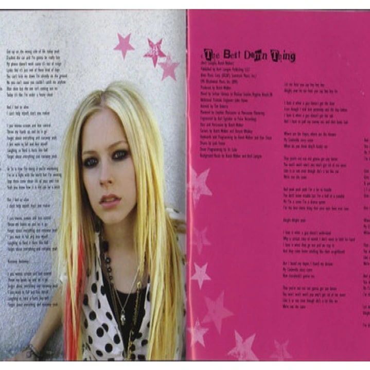 AVRIL LAVIGNE - THE BEST DAWM THING (CD+DVD) / CD USADO 5