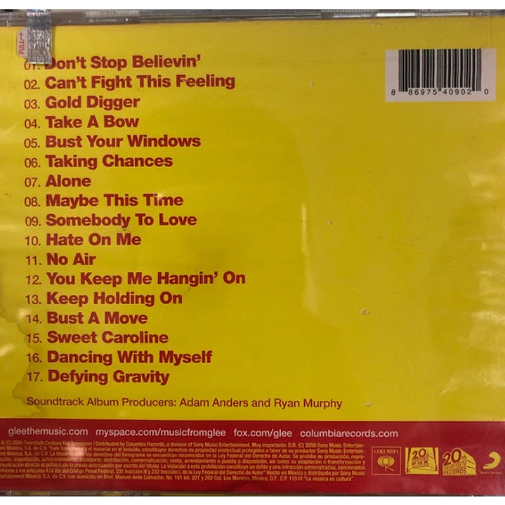 GLEE: THE MUSIC - VOLUME 1 / CD USADO 4