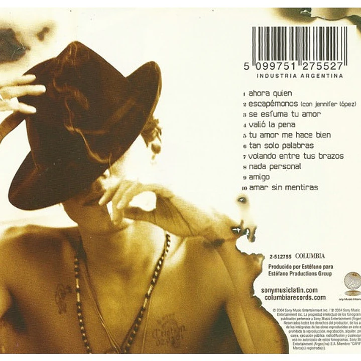 MARC ANTHONY - AMAR SIN MENTIRAS / CD USADO 2