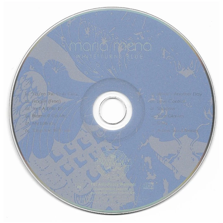 MARIA MENA - WHITE TURNS BLUE / CD USADO 3