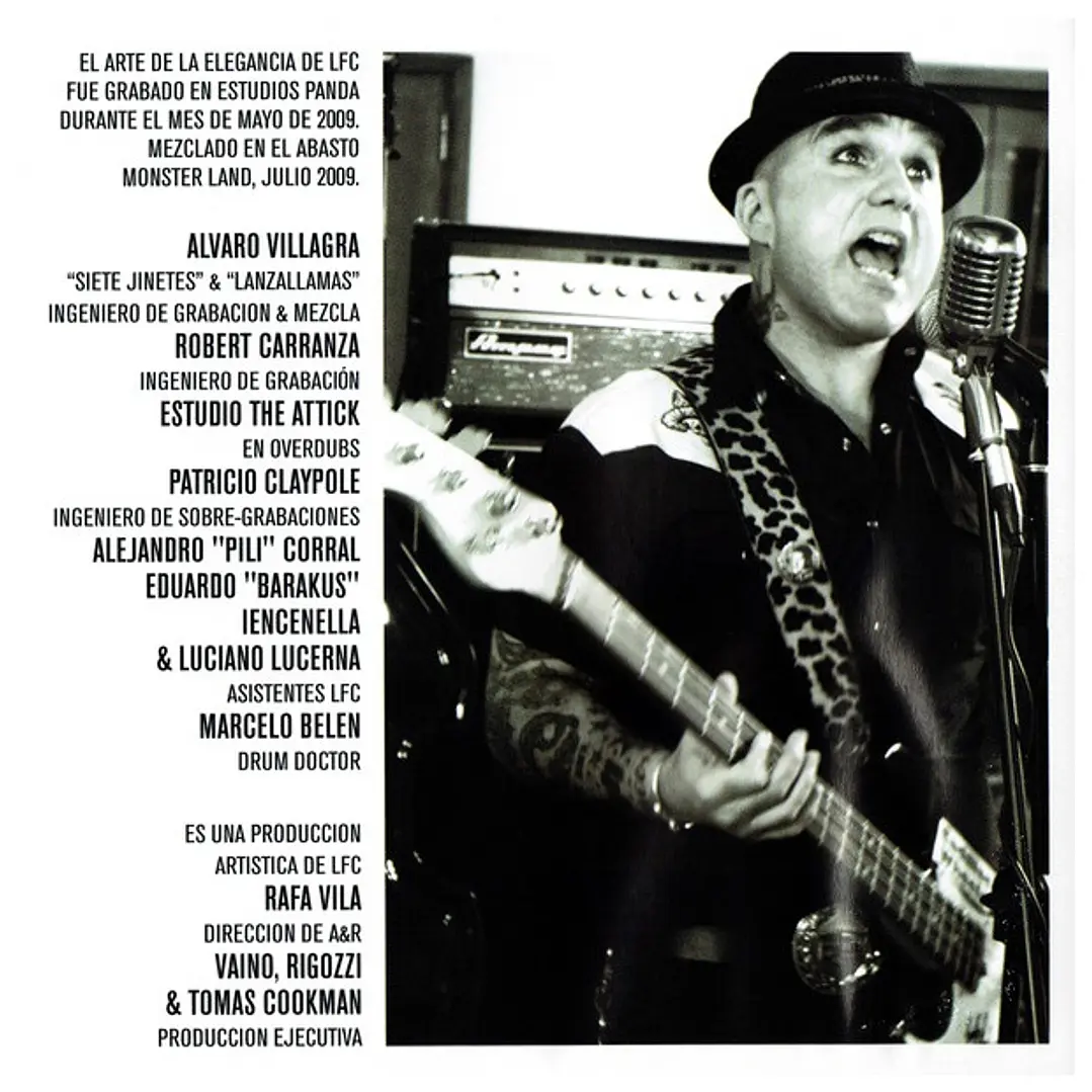 LOS FABULOSOS CADILLACS - EL ARTE DE LA ELEGANCIA (DIGIPACK) / CD USADO 6