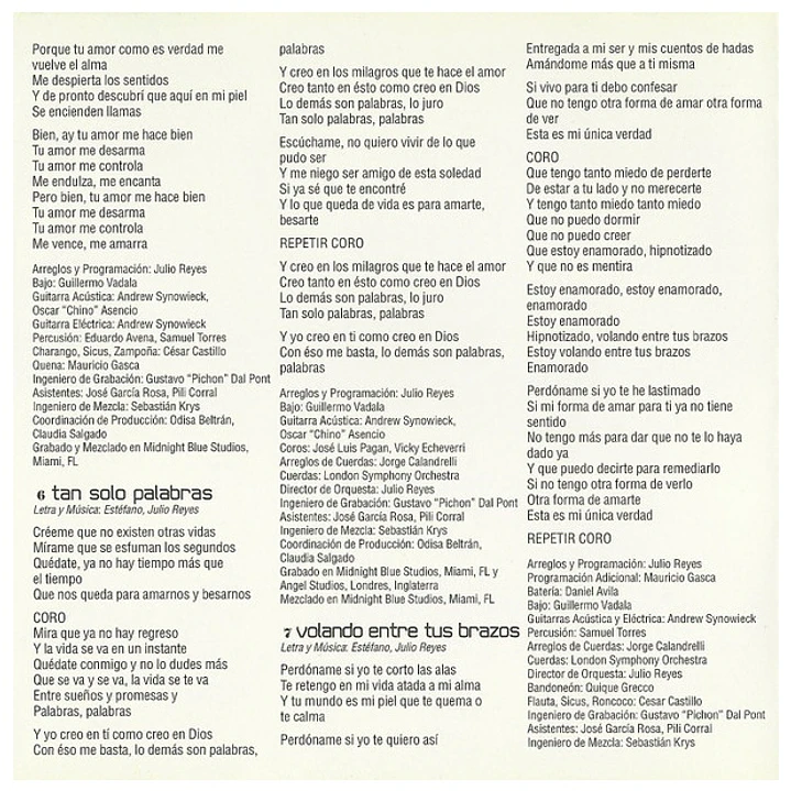 MARC ANTHONY - AMAR SIN MENTIRAS / CD USADO 7
