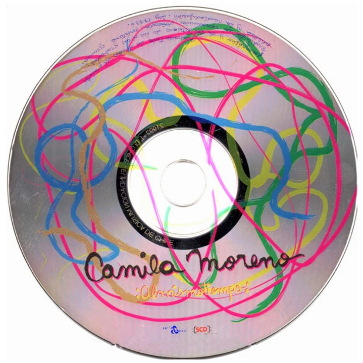 CAMILA MORENO - ALMISMOTIEMPO (SLIPCASE) ED. 2009 / CD USADO 10