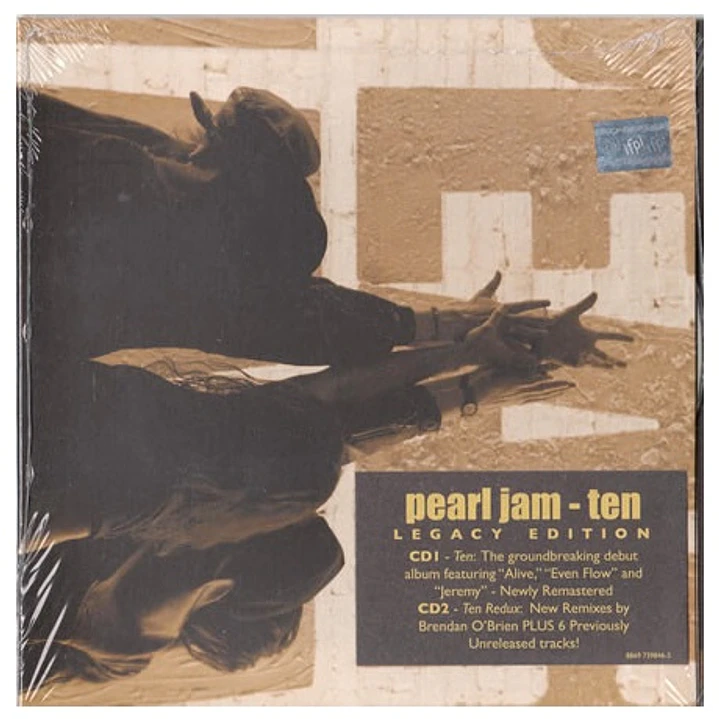 PEARL JAM - TEN + REDUX (2CD) (DIGIPACK) / CD USADO 1