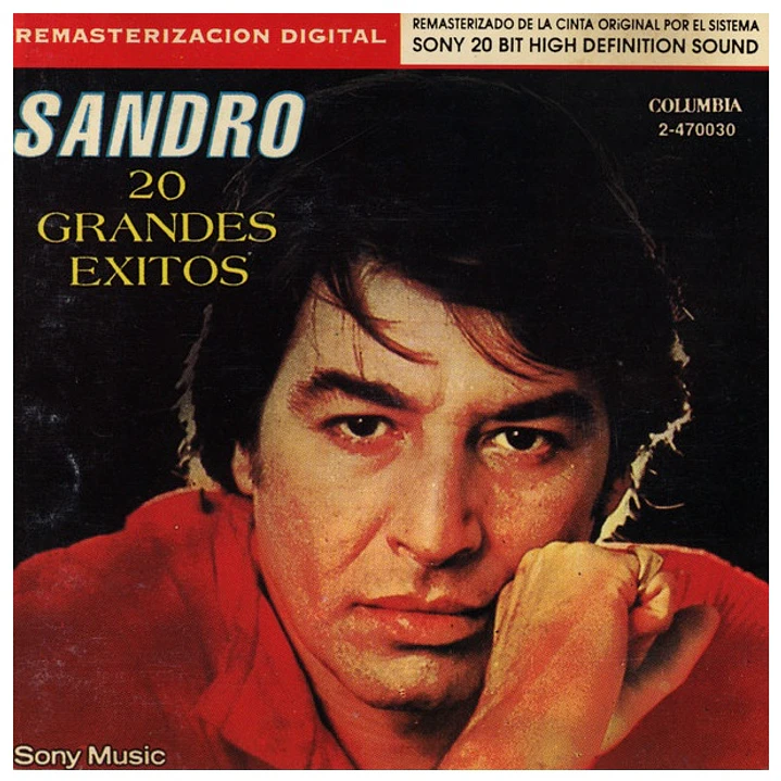 SANDRO - 20 GRANDES EXITOS / CD USADO 1