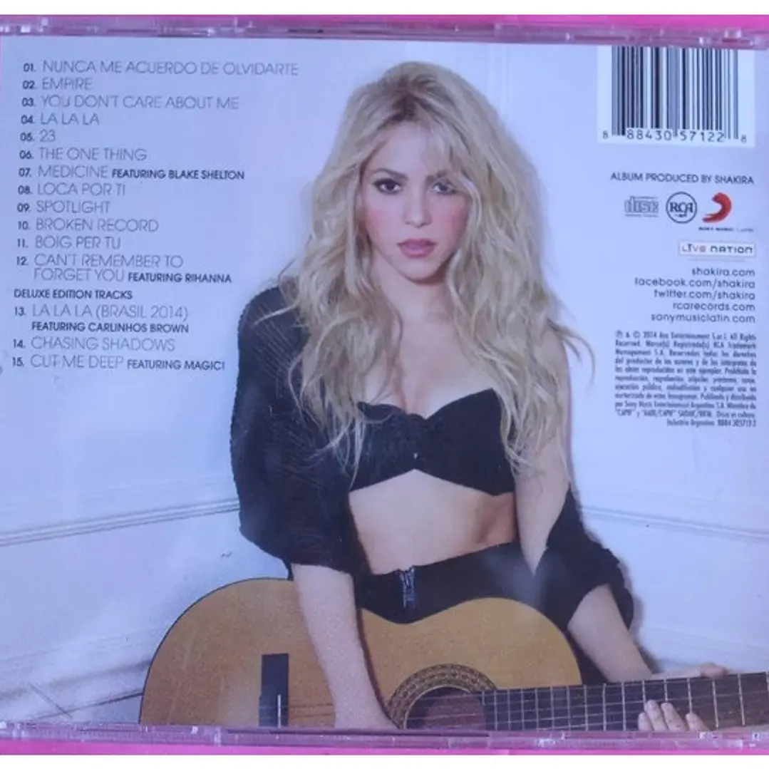 SHAKIRA - SHAKIRA (DELUXE EDITION) / CD USADO 2