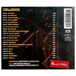TIRO DE GRACIA - SER HUMANO!! (MADE IN USA 1999) / CD USADO
