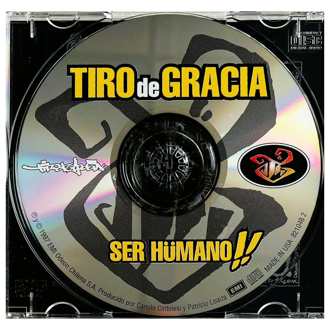 TIRO DE GRACIA - SER HUMANO!! (MADE IN USA 1999) / CD USADO 4