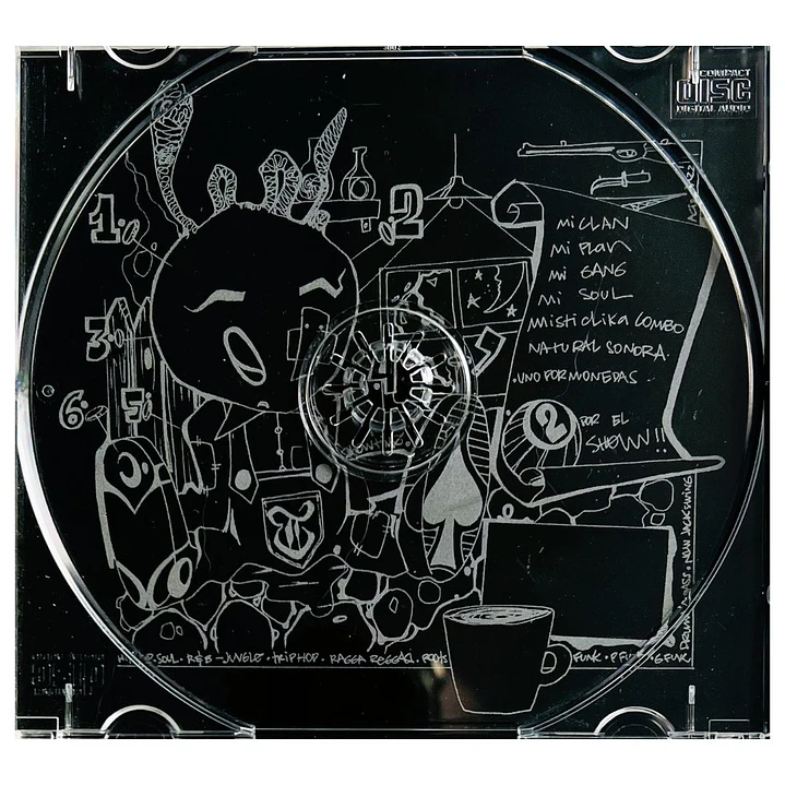 TIRO DE GRACIA - SER HUMANO!! (MADE IN USA 1999) / CD USADO 7