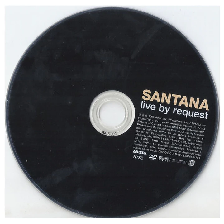 SANTANA - LIVE BY REQUEST / DVD 3